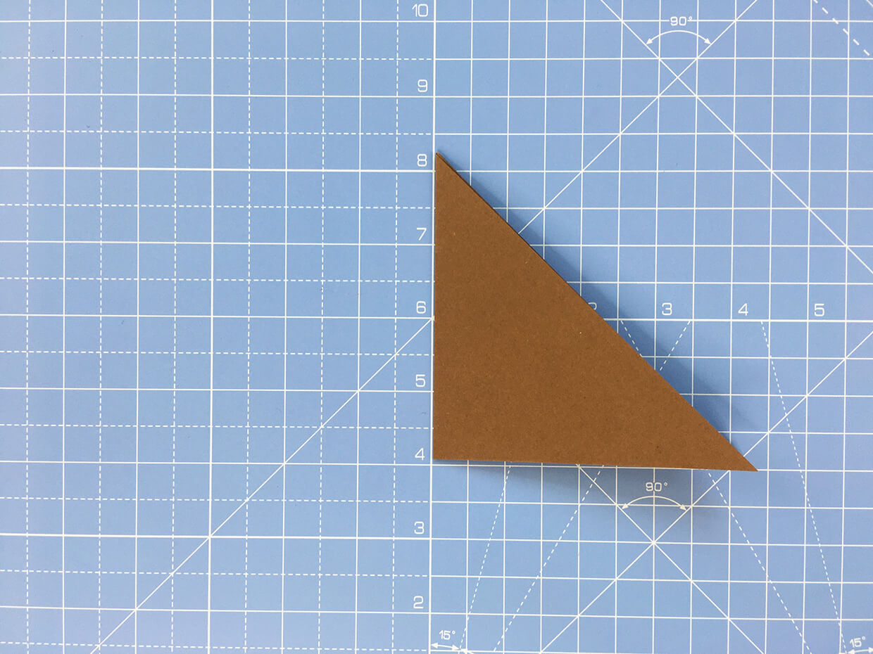 How to make an origami bat – step 1