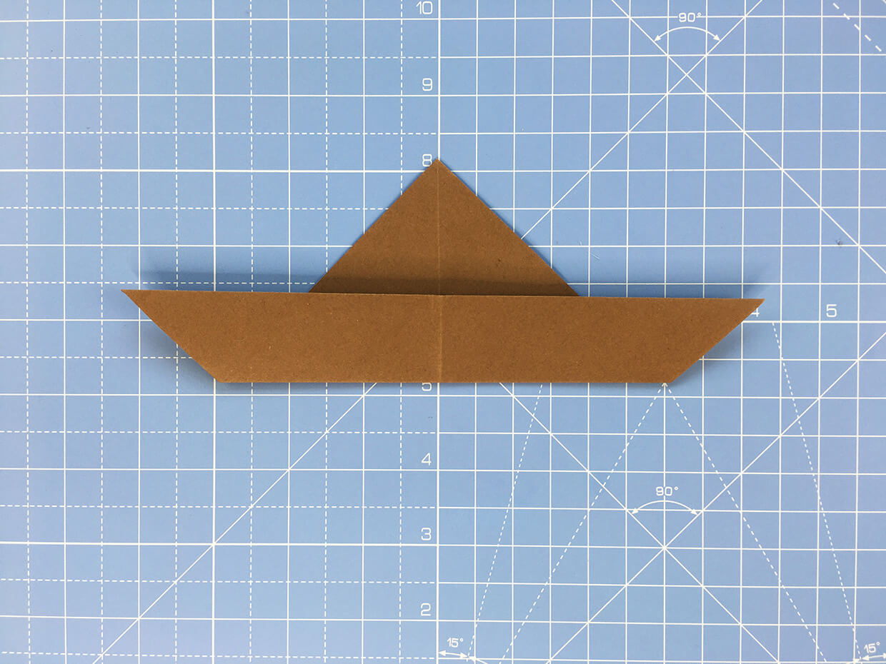 How to make an origami bat – step 3