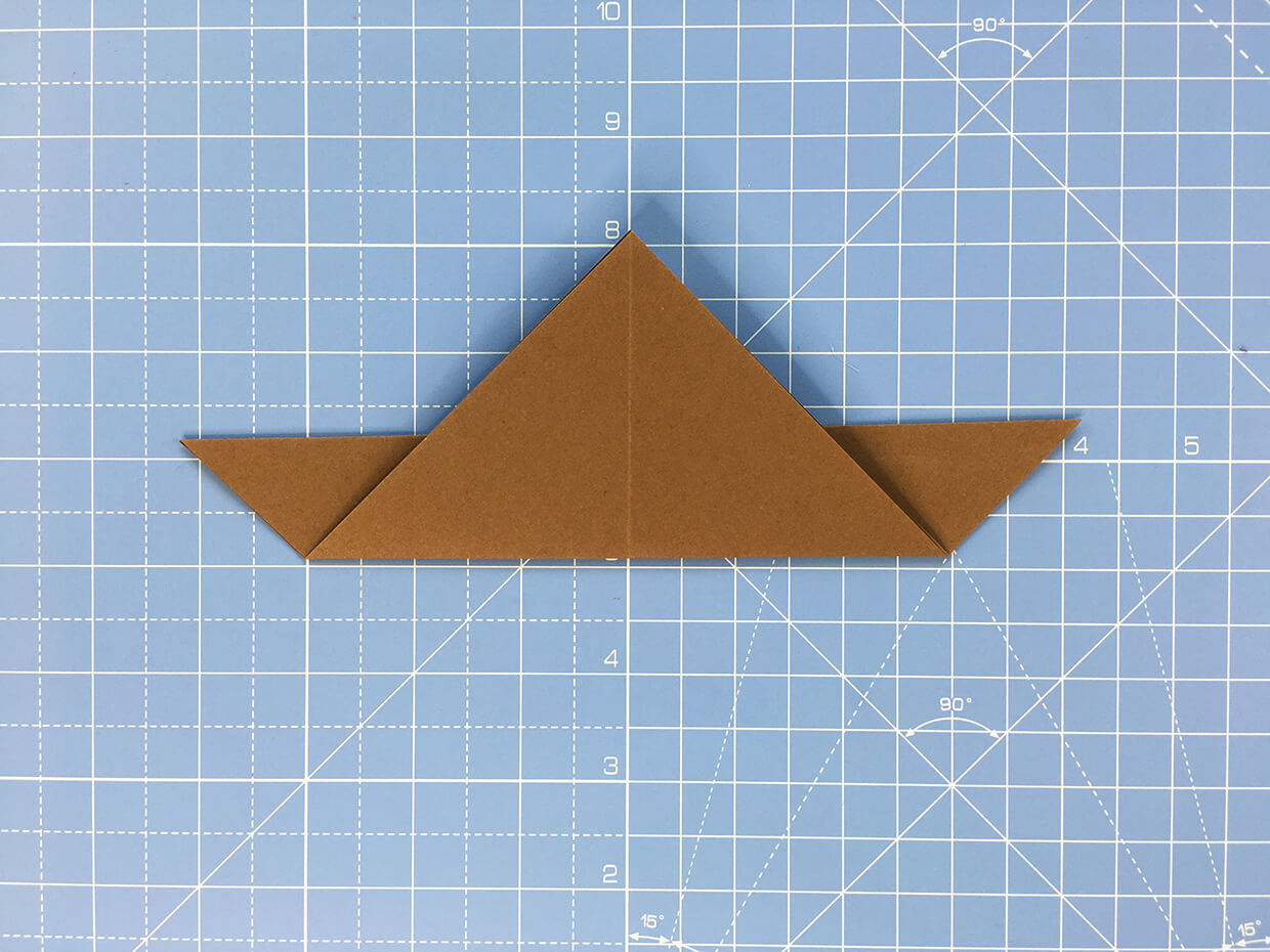 How to make an origami bat – step 4