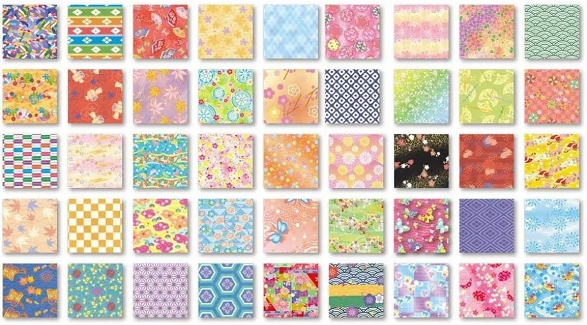 Origami paper is best used for more complex projects and creations you want to gift to others