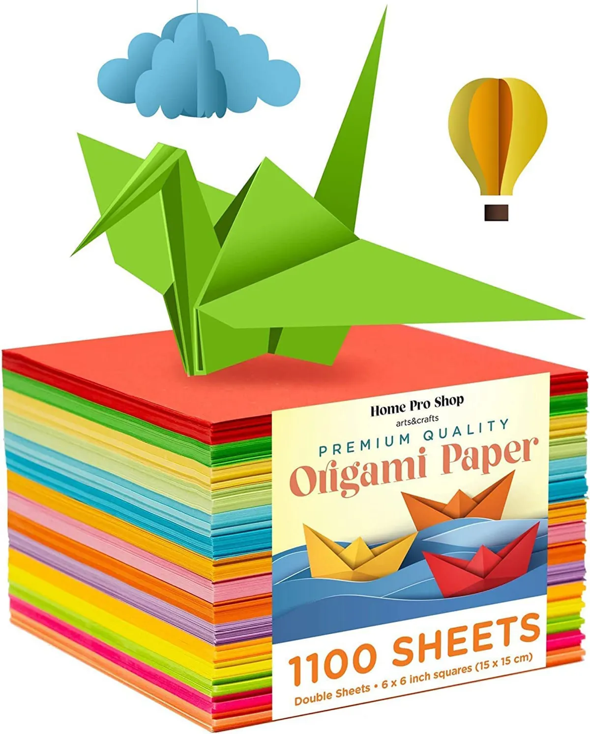 Premium origami plain paper
