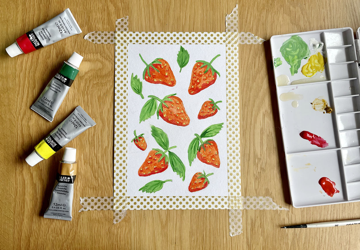 How to paint with gouache like an artist - Gathered