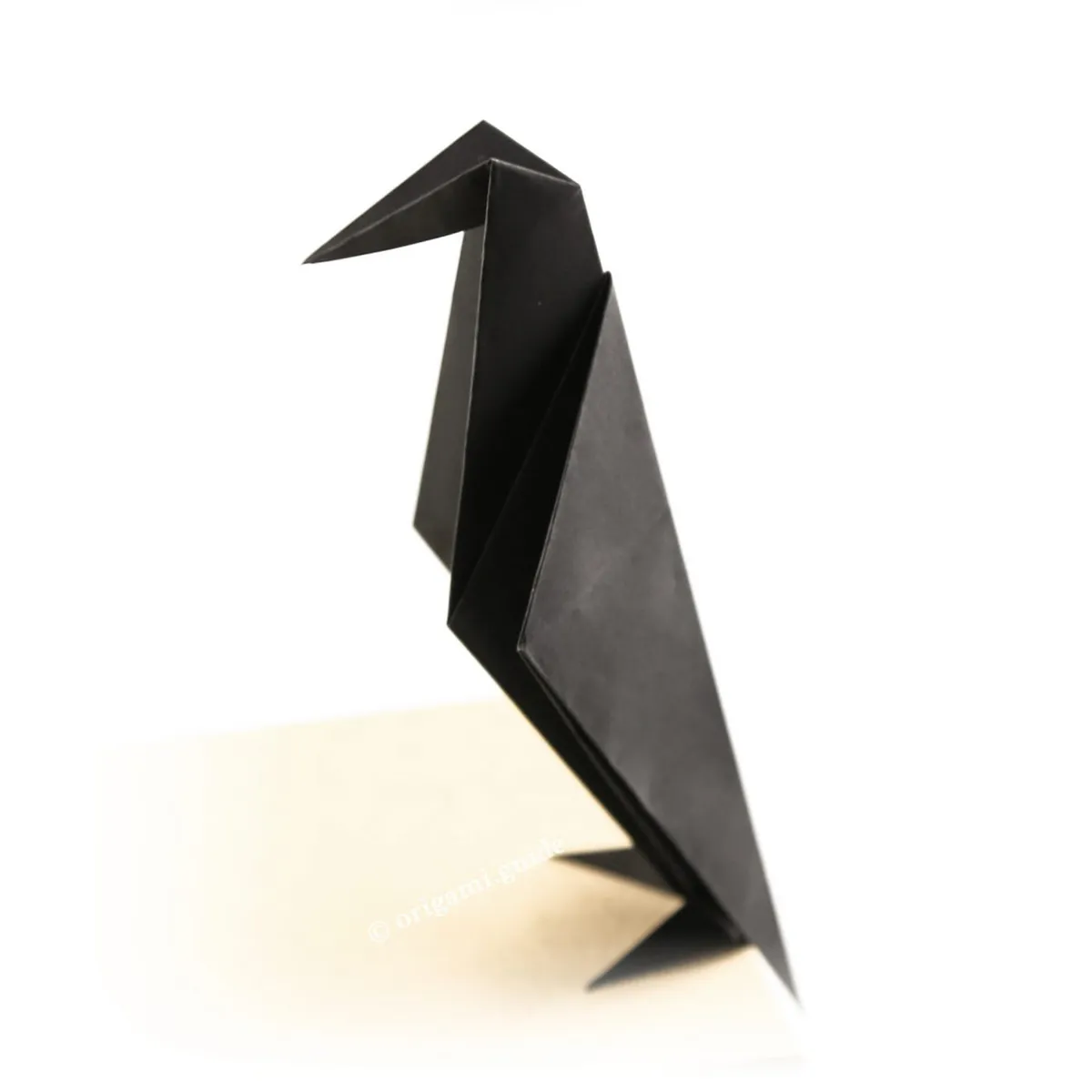 origami birds crow