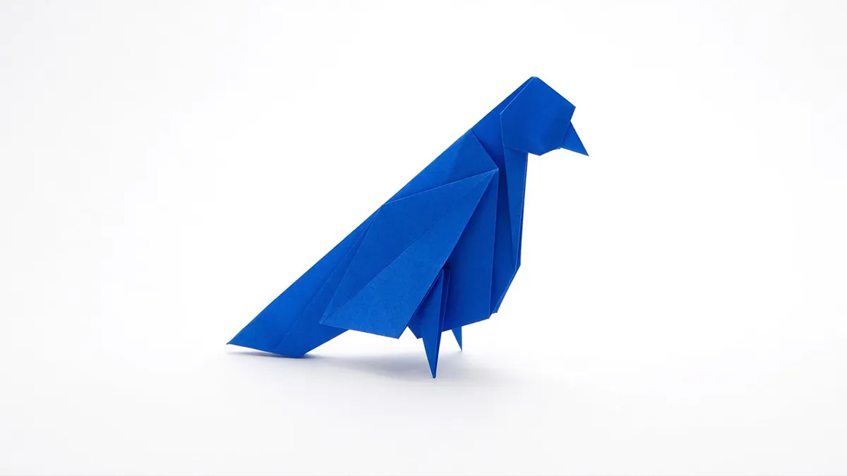 origami birds pigeon