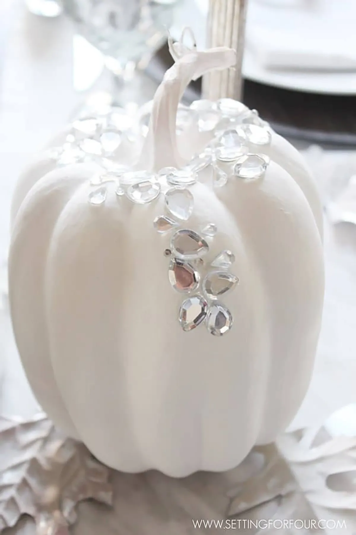 pumpkin decorating gems