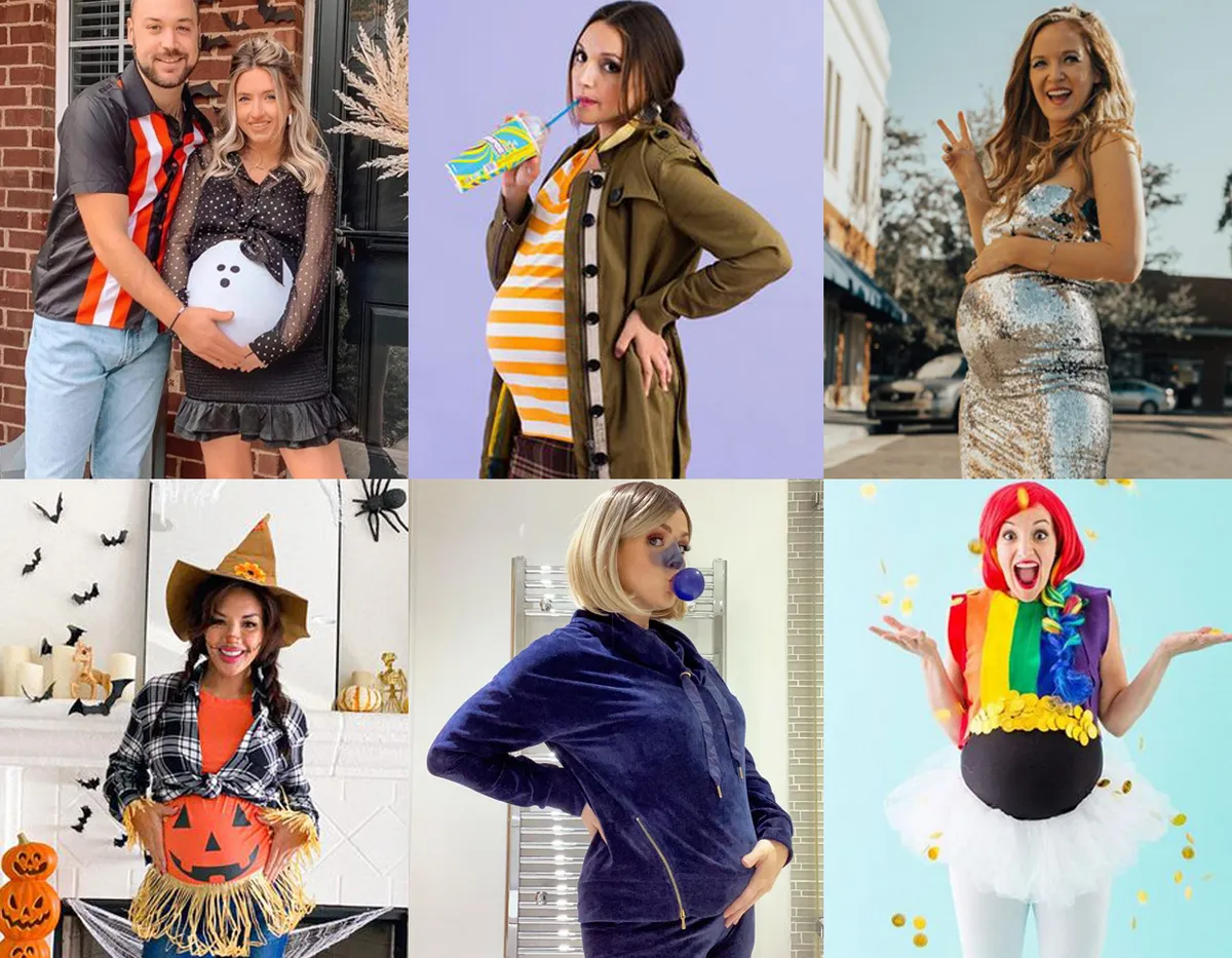 21 pregnant Halloween costumes