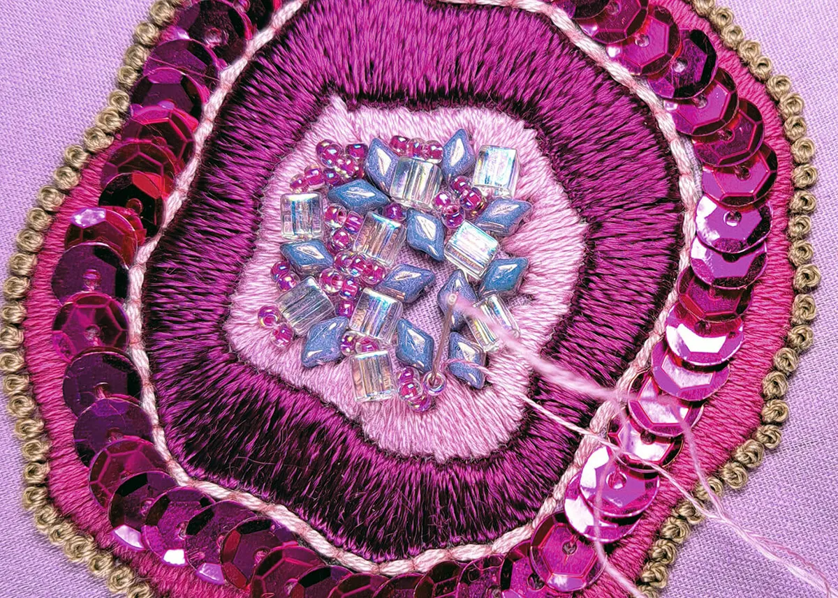 3d embroidery BEADS AND BUTTONS