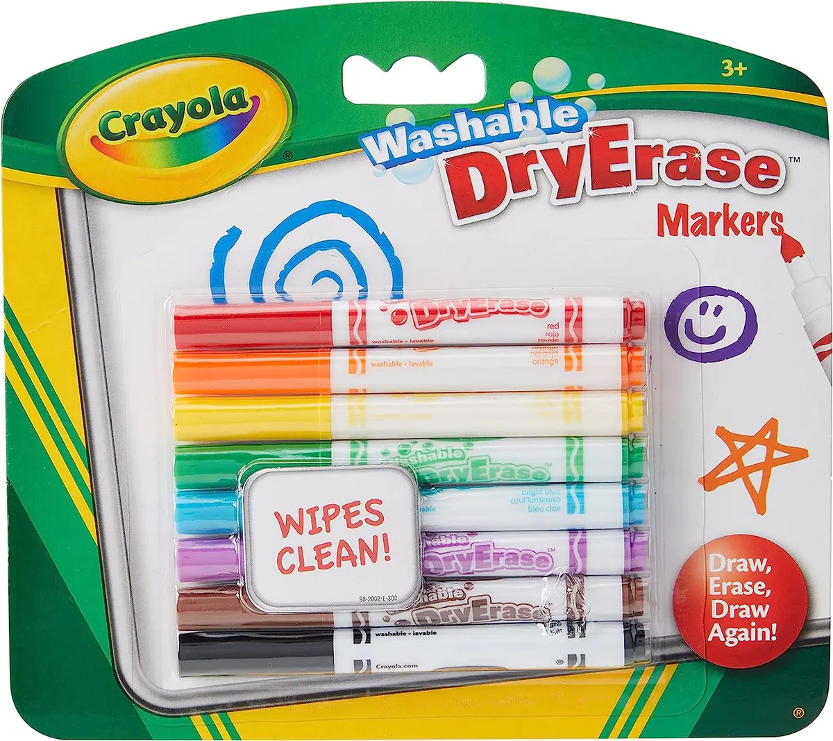 Crayola Washable Window Markers - 8 pieces, 1 set