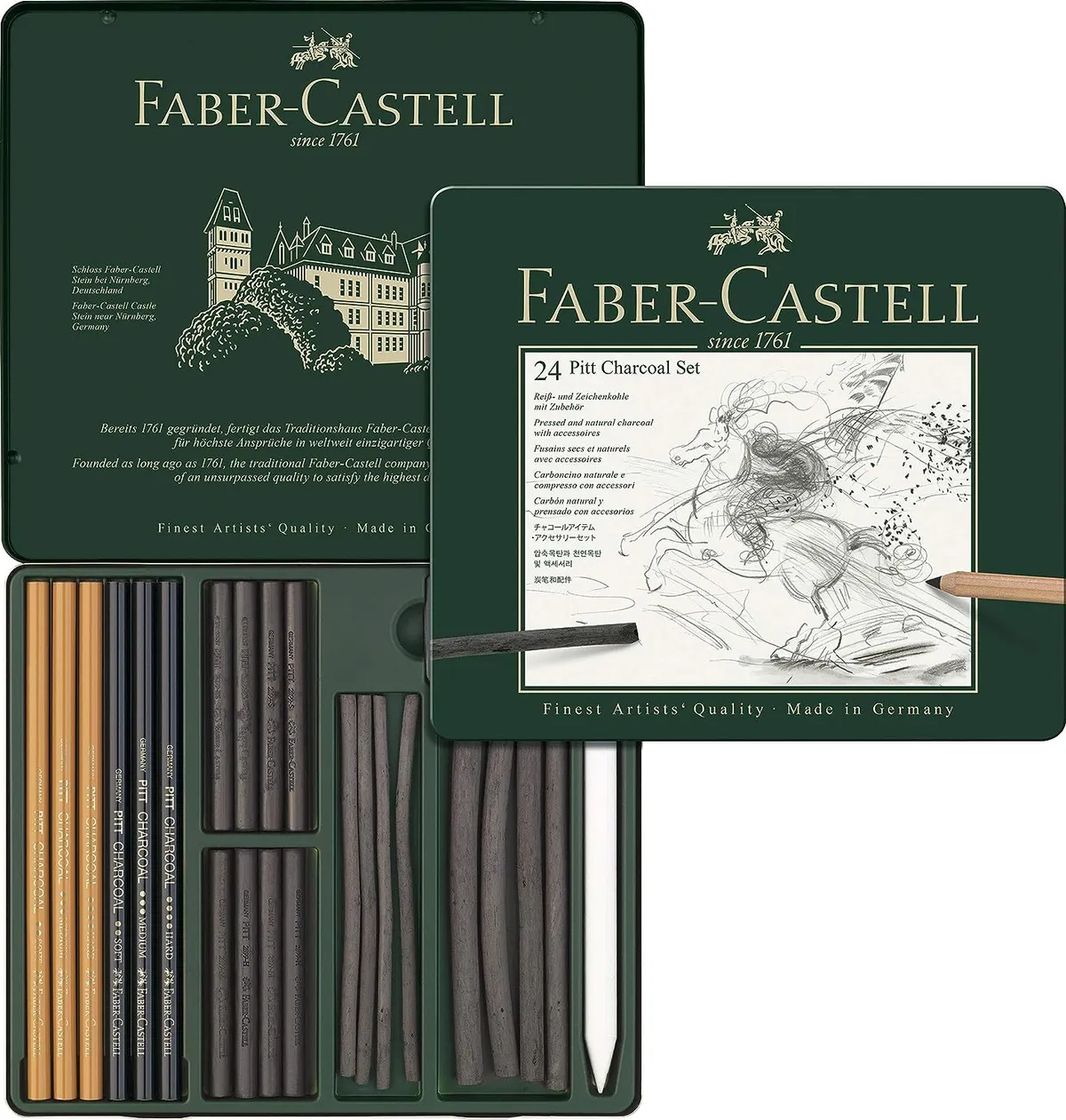 Faber-Castell charcoal set