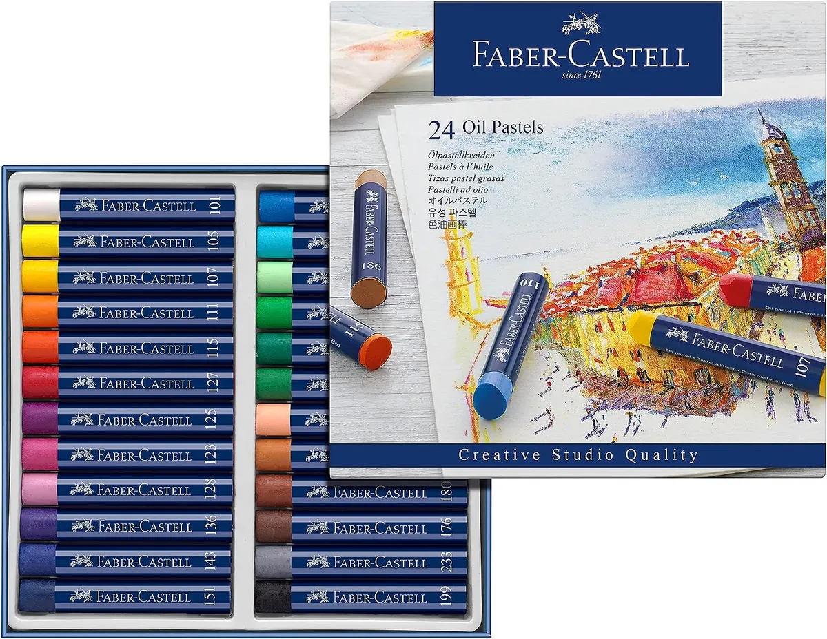 Faber-Castell Creative Studio Oil Pastels Box 24