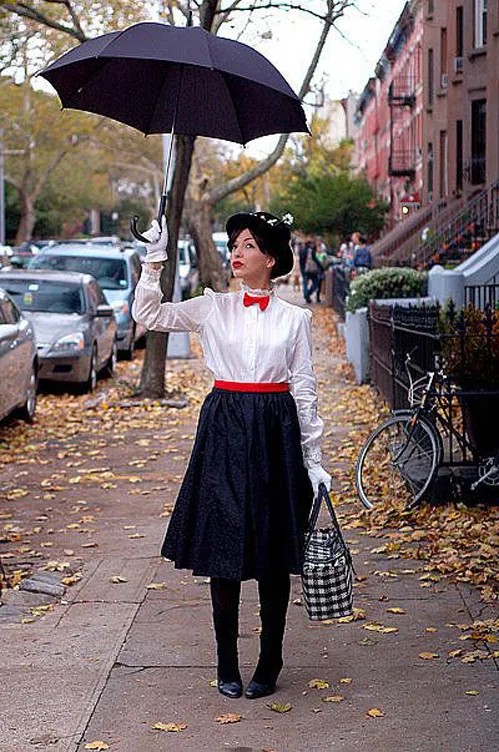 Cute Mary Poppins halloween costume copy