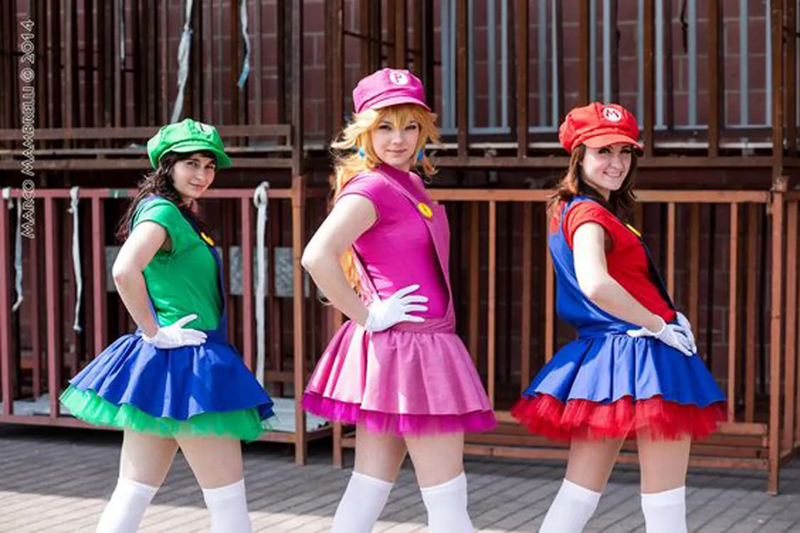 Mario trio Halloween costume copy
