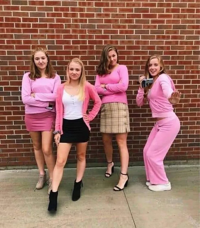 Mean Girls trio Halloween costume copy