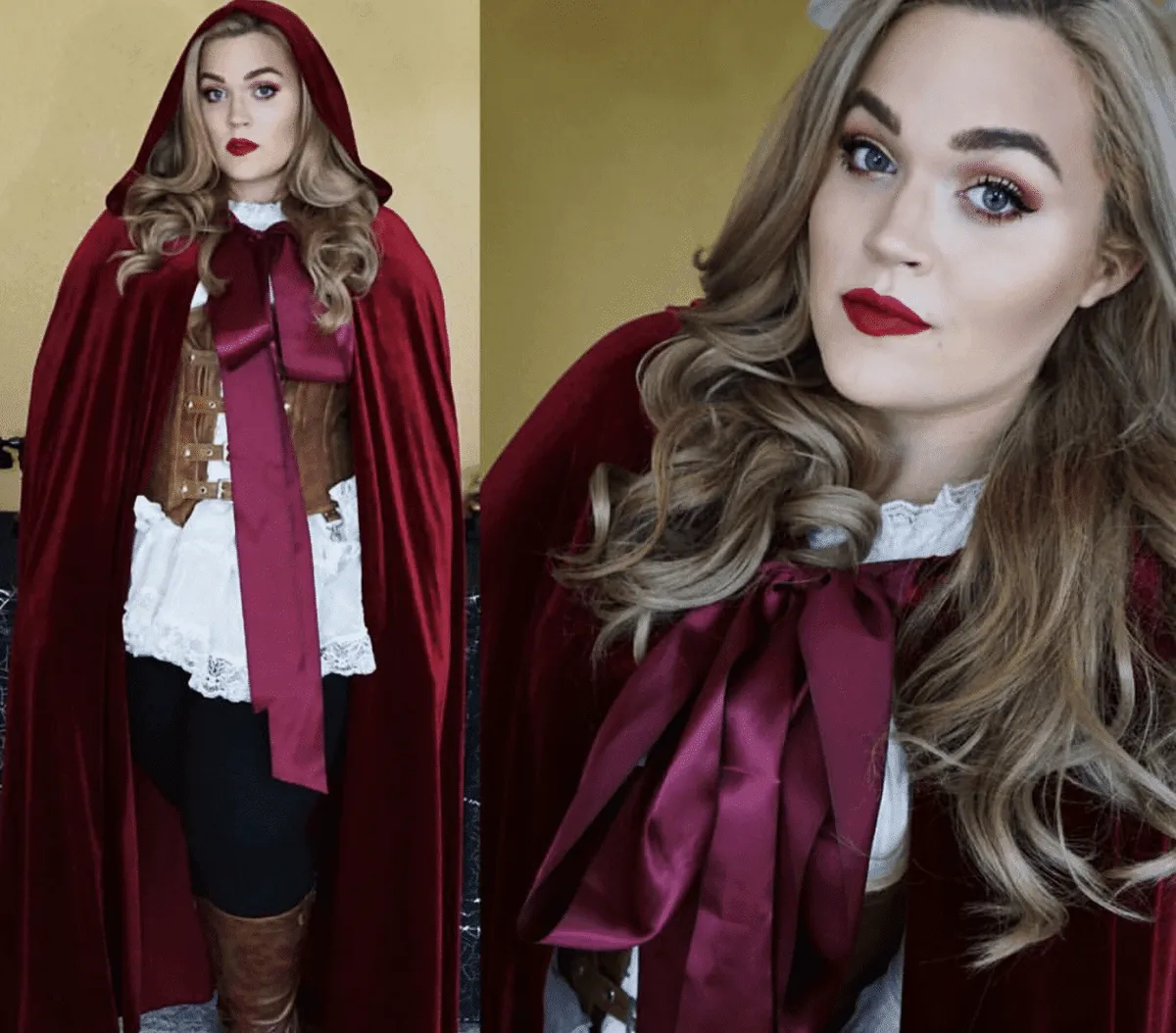 Red Riding Hood plus size halloween costume