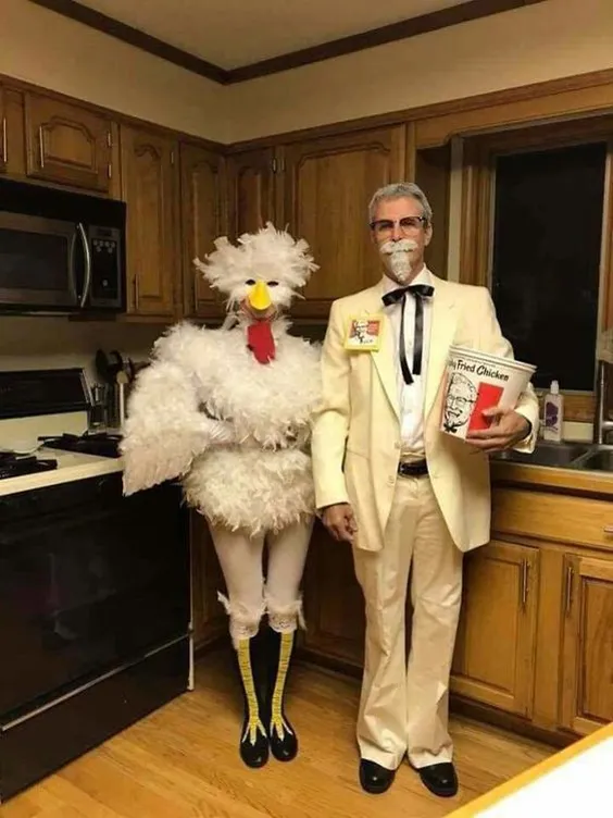 The Cornel and bird funny Halloween costume copy