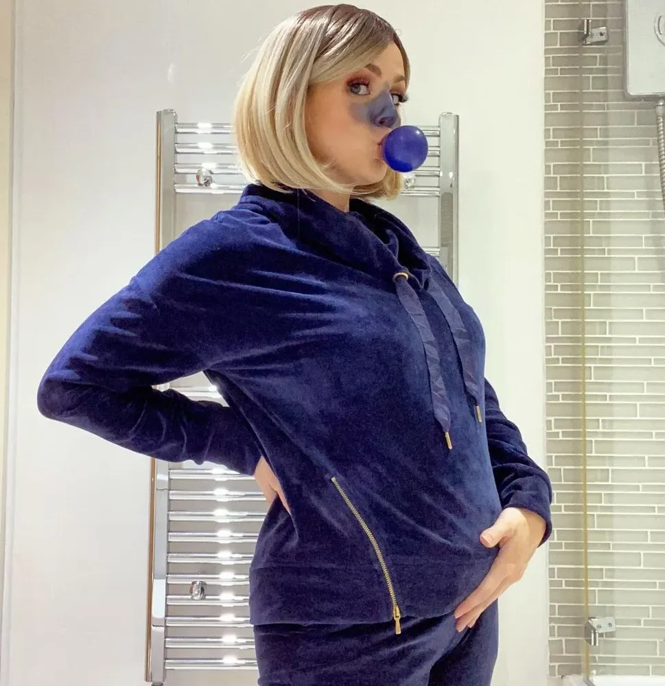 Violet Beauregarde from Willy Wonka Pregnant Halloween Costume