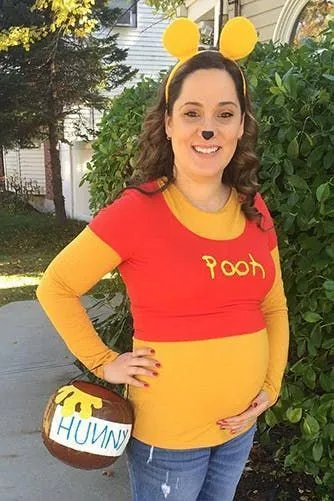 Winnie the Pooh pregancy costume