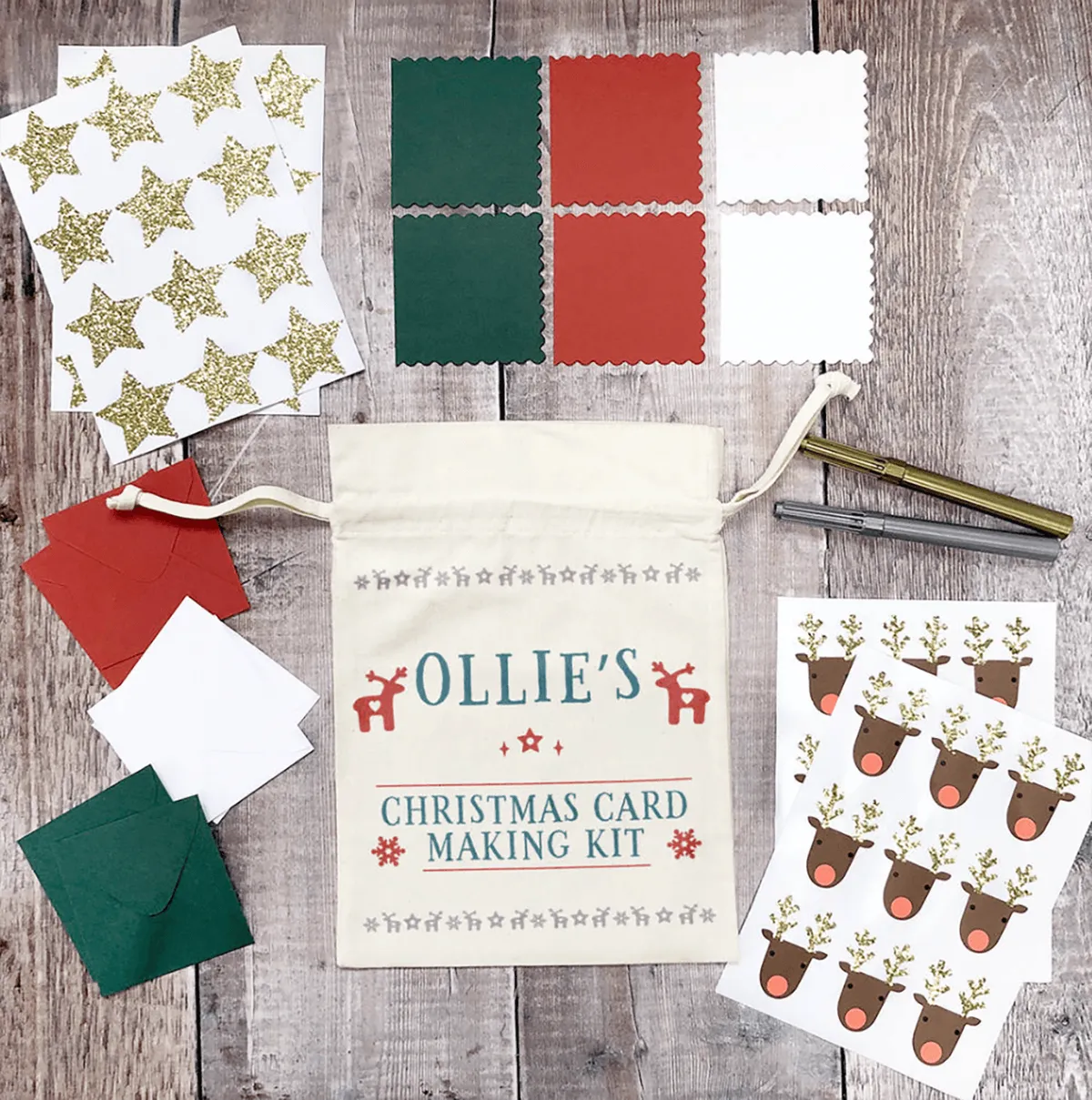 Winter Card Kit, Card Making Kit for Adults, Card Making Supplies, DIY Card  Kit, Card Kits to Make, Greeting Card Kits, Winter Craft Kit 
