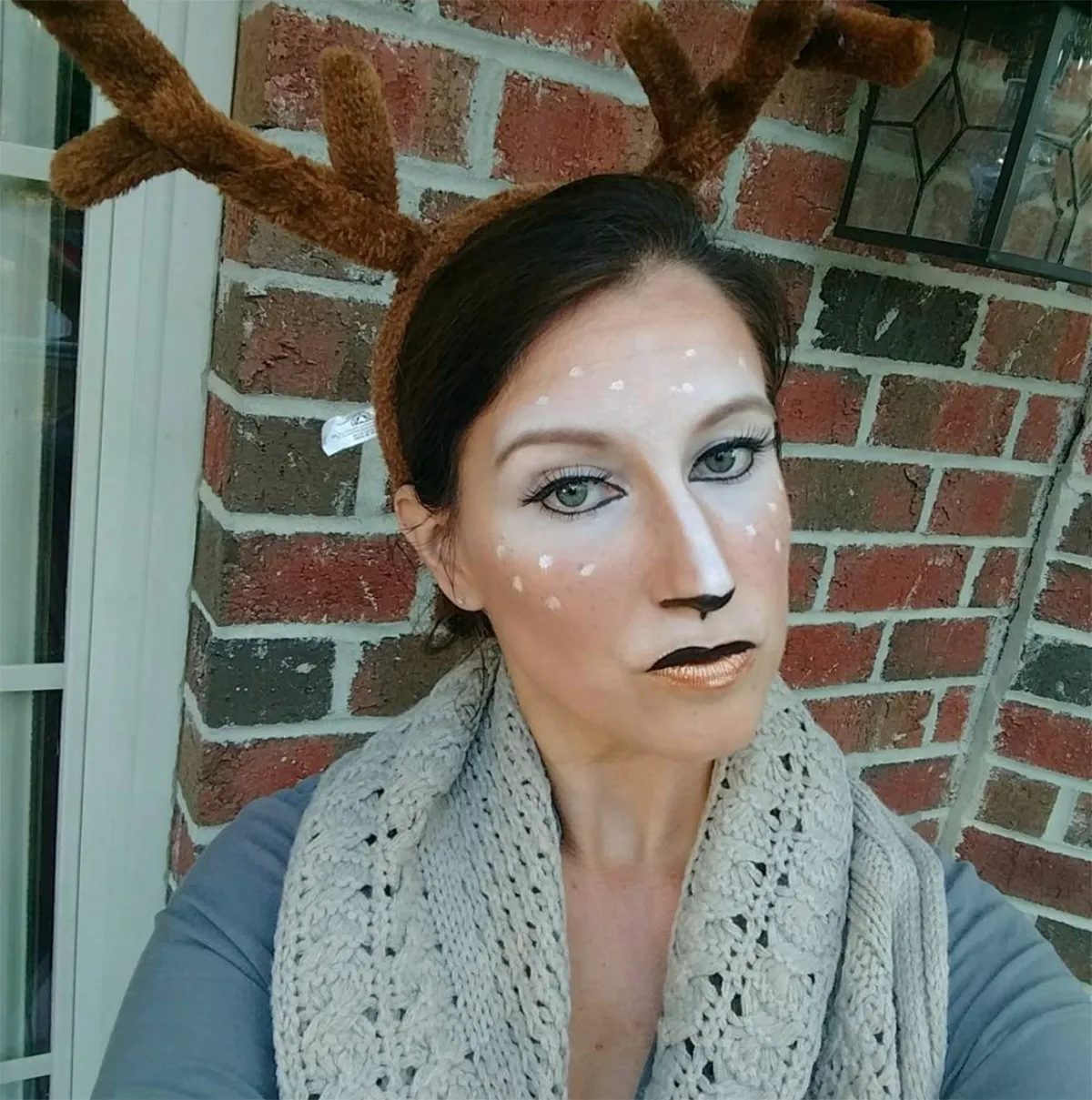 Deer face paint