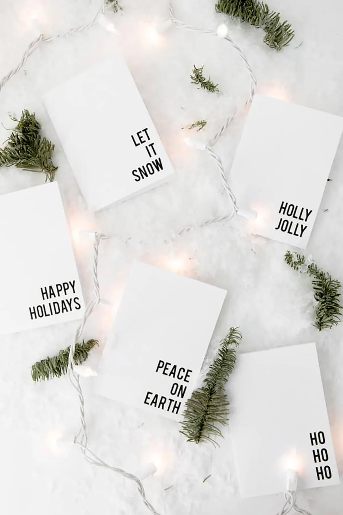 free printable christmas cards simple