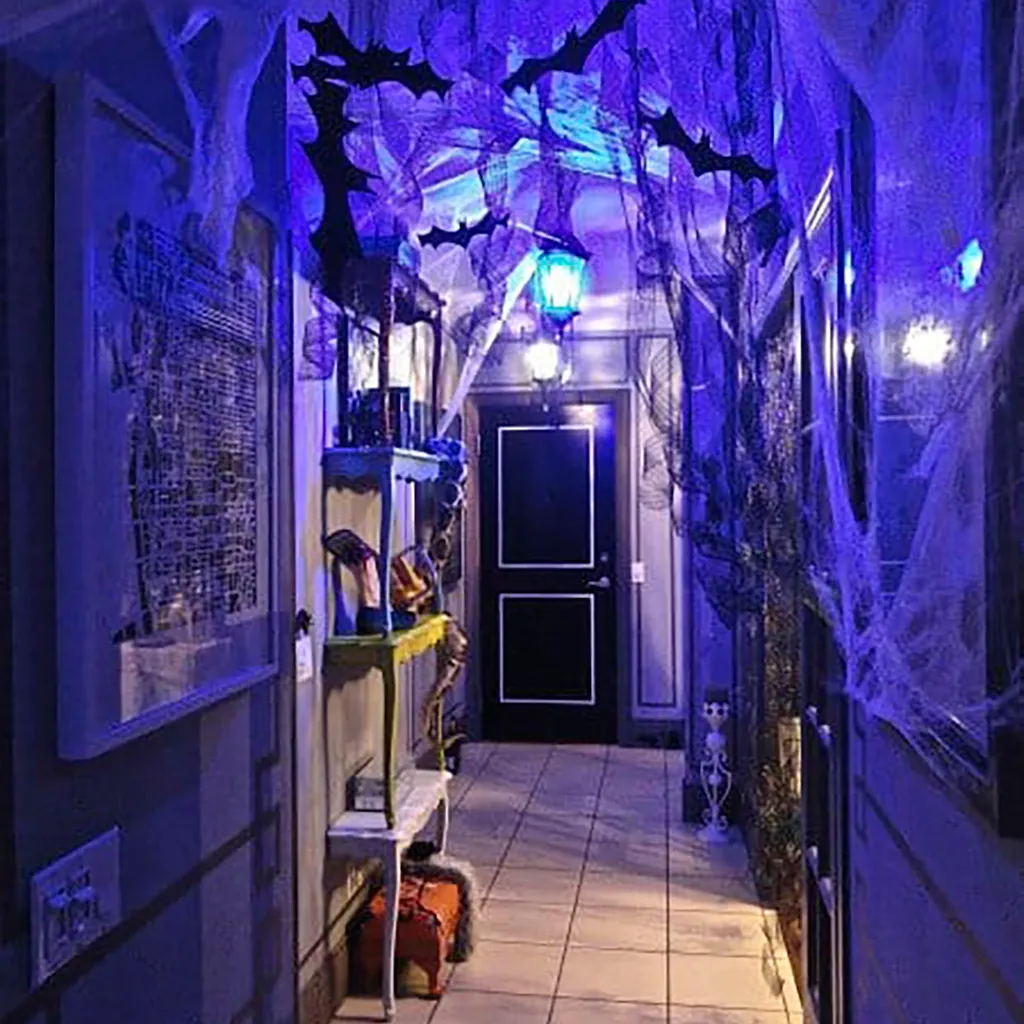 Halloween hallway