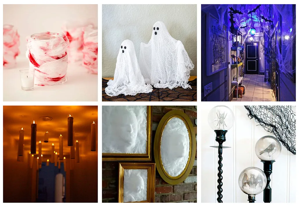 15 Creepy Gothic Candle Holder Ideas for a Scary Halloween  Halloween  party decor, Halloween candles holders, Halloween party dinner
