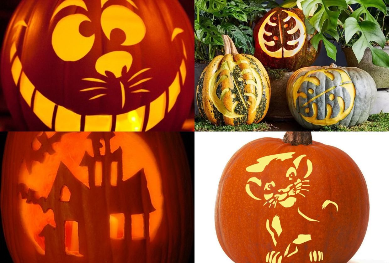 30 of the best pumpkin carving stencils for Halloween 2024 Gathered