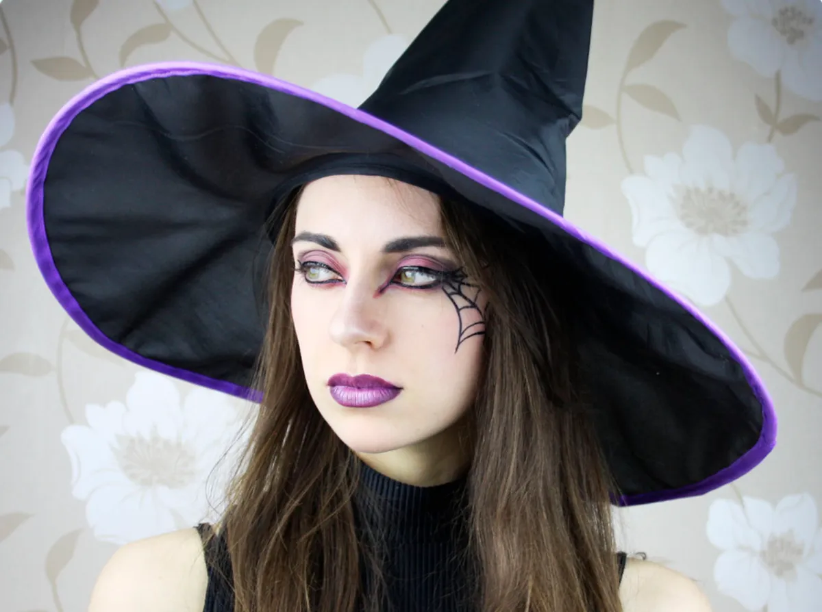 Spellbound witch face paint