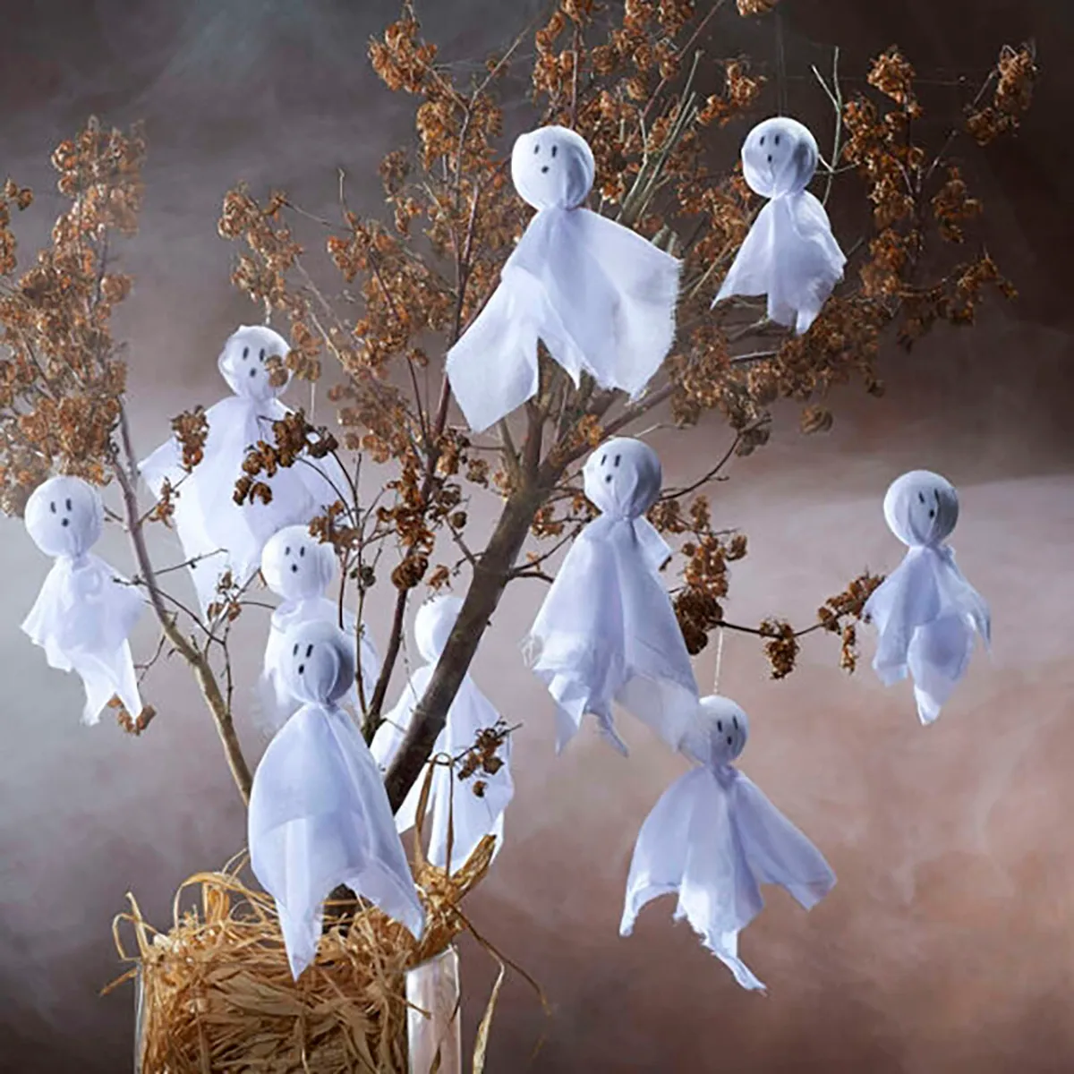 Spooky ghost tree diy