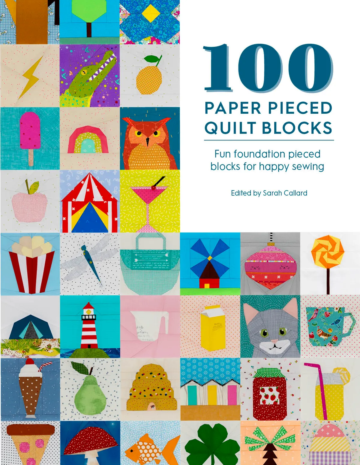 100 paper pieced blocks