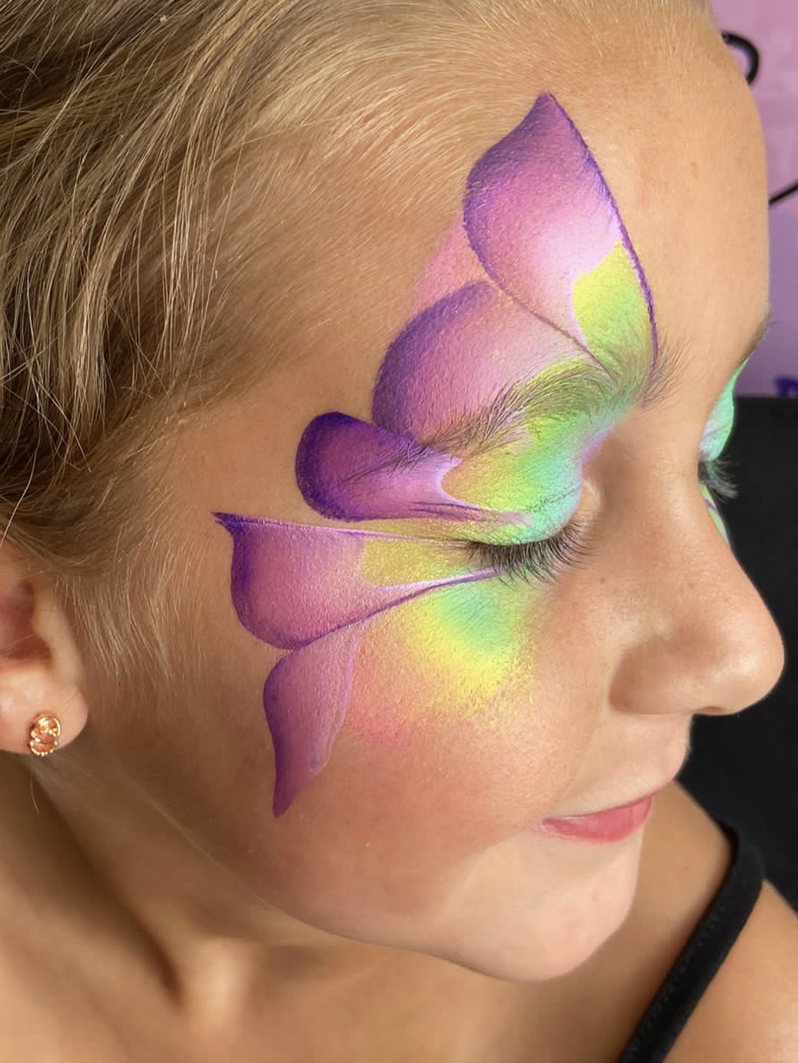 butterfly face paint 13