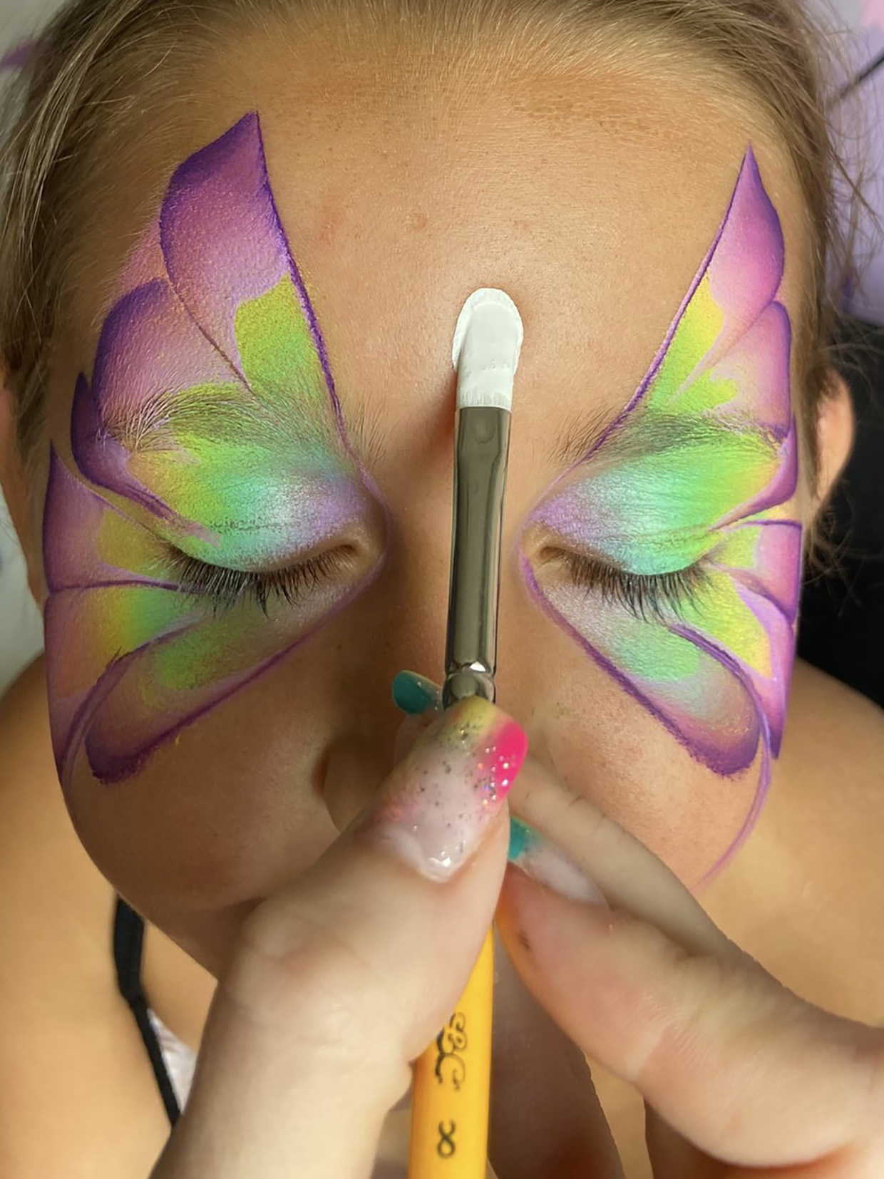 butterfly face paint 15