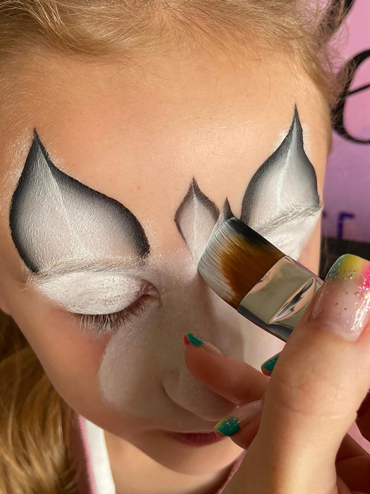 How to do cat face paint