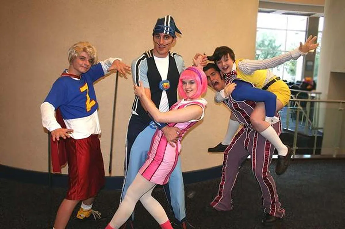 lazy town group halloween costume