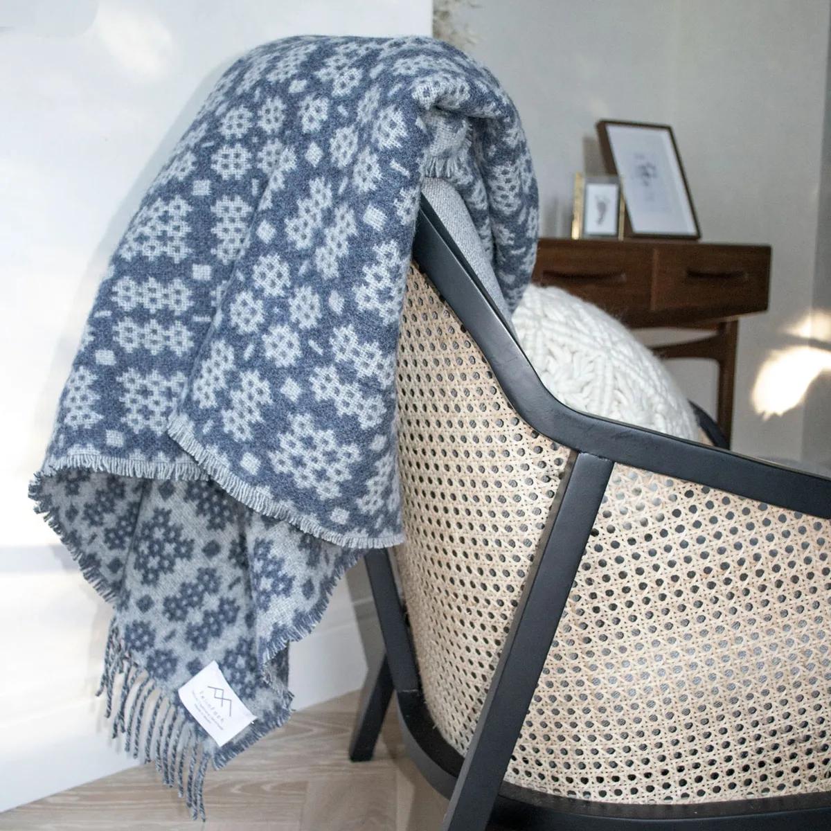 FelinFach-Welsh-blanket-grey-on-chair-square