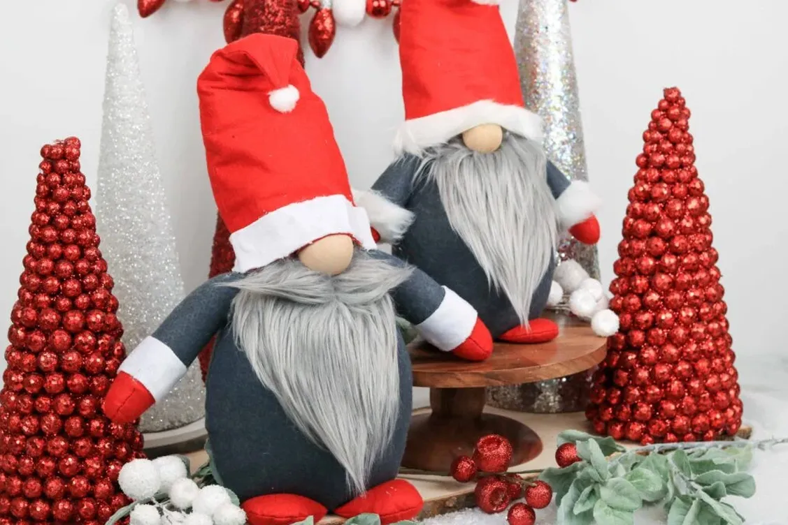 Sweet Red Poppy's free gnome sewing pattern