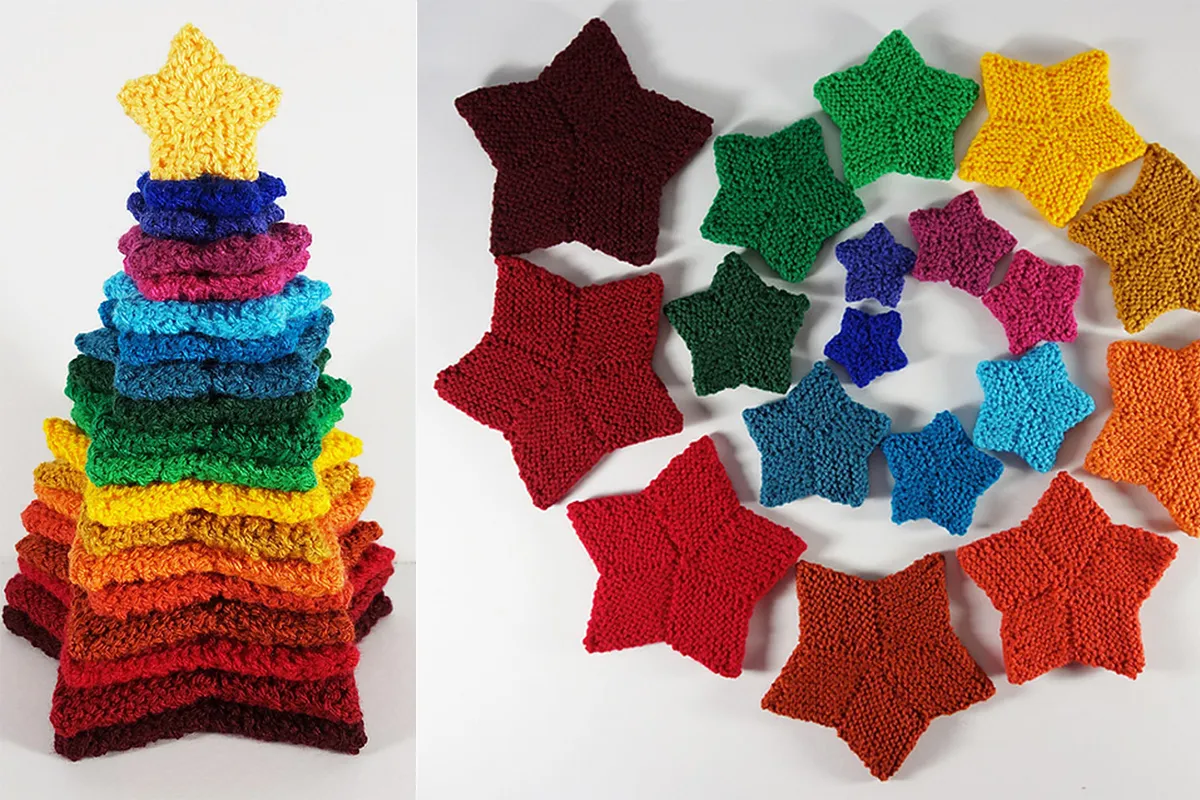 Christmas knitting patterns Frankie Brown