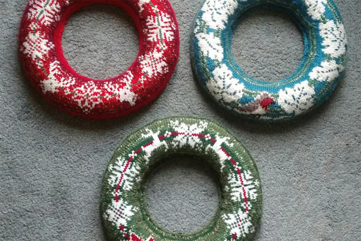 Christmas knitting patterns Zoe Michel