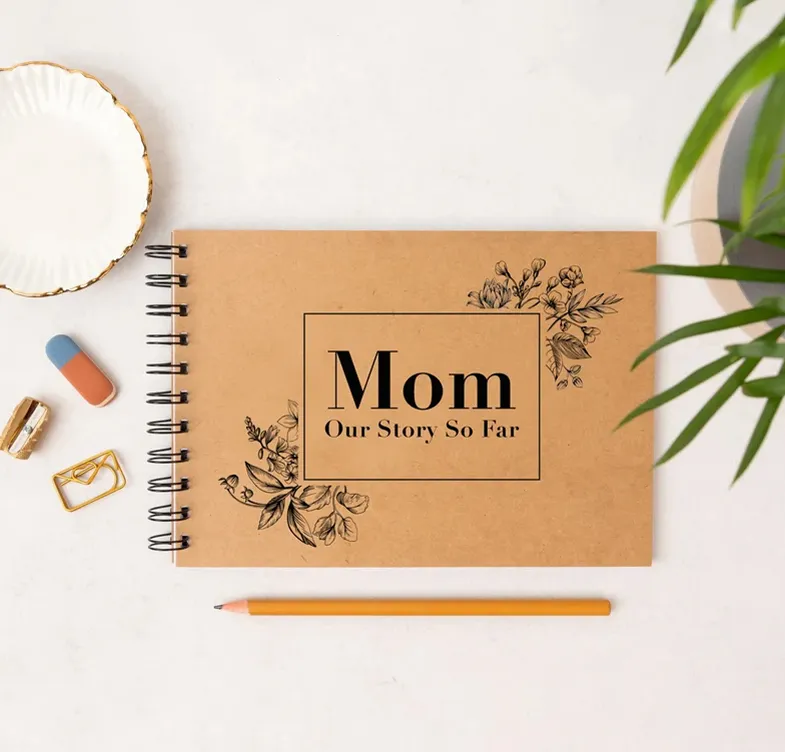 DIY gifts for mom Personalised book