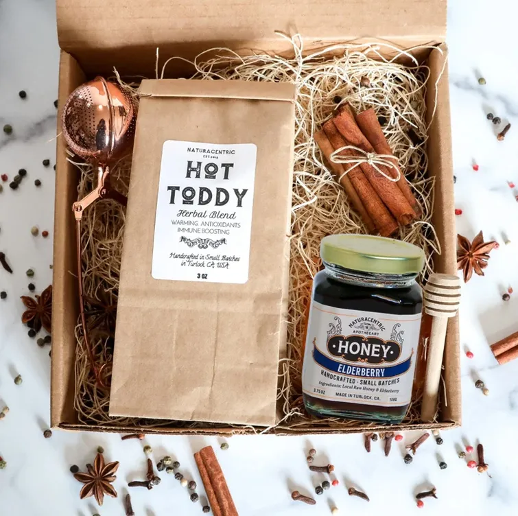 Homemade Christmas gifts for dad hot toddy kit