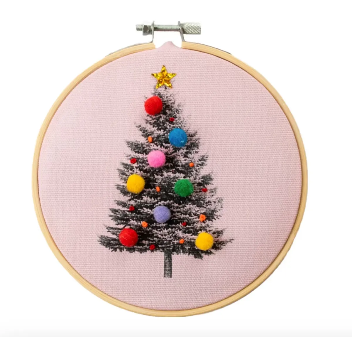 embroidery kits christmas tree