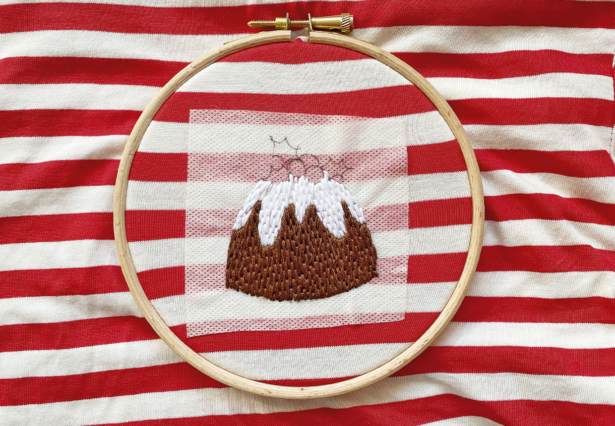 mini embroidery – step 3