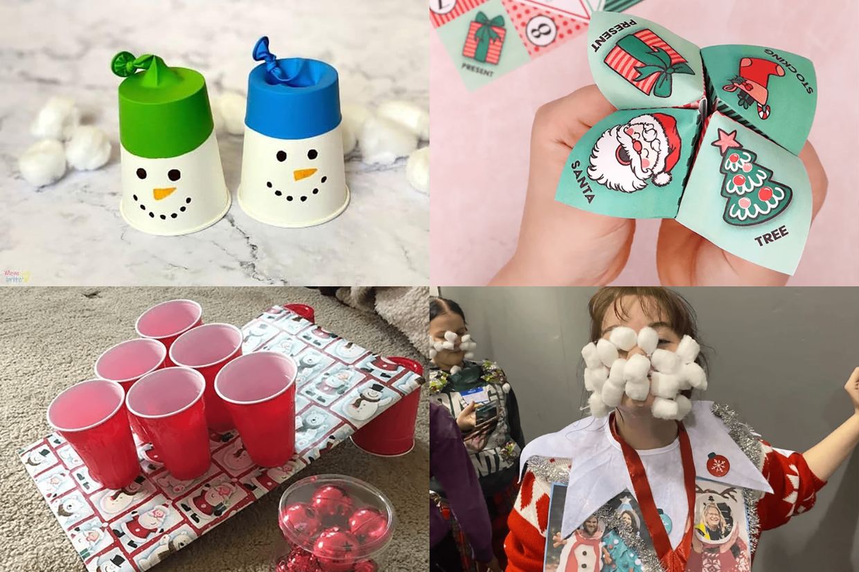 5 Ways to Play Jingle Bell Toss  Fun christmas party games, Holiday party  games, Christmas activities