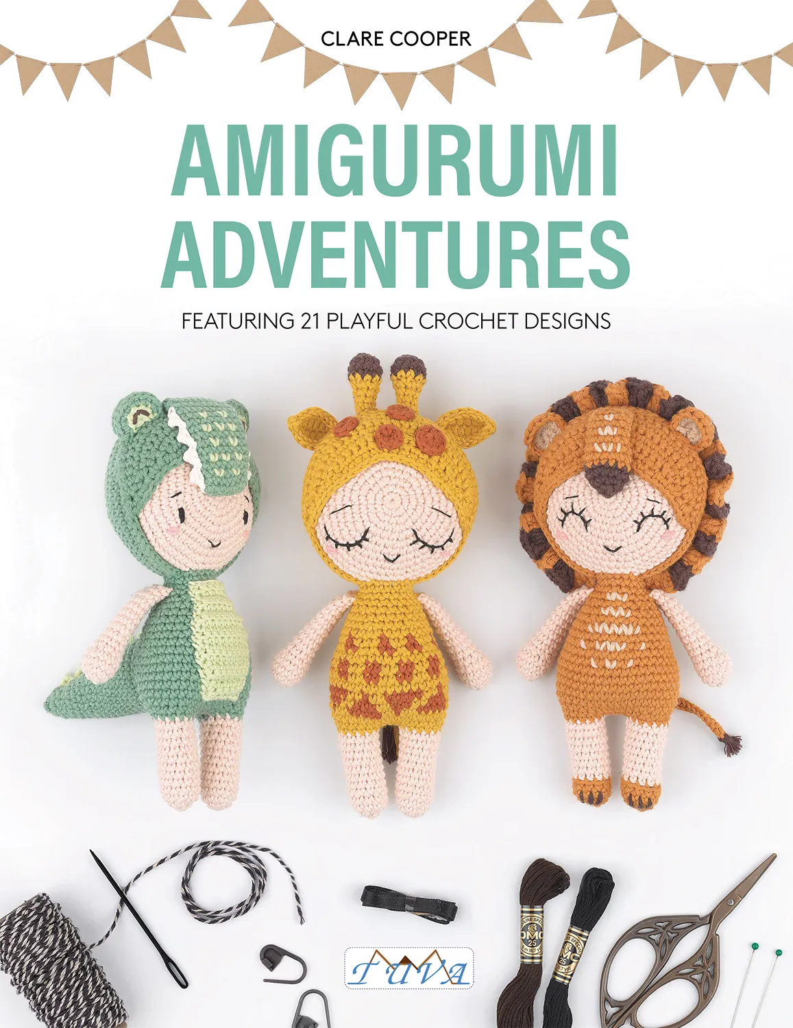 Win one of three copies of Clare Cooper's book, Amigurumi Adventures, featuring 21 playful crochet designs