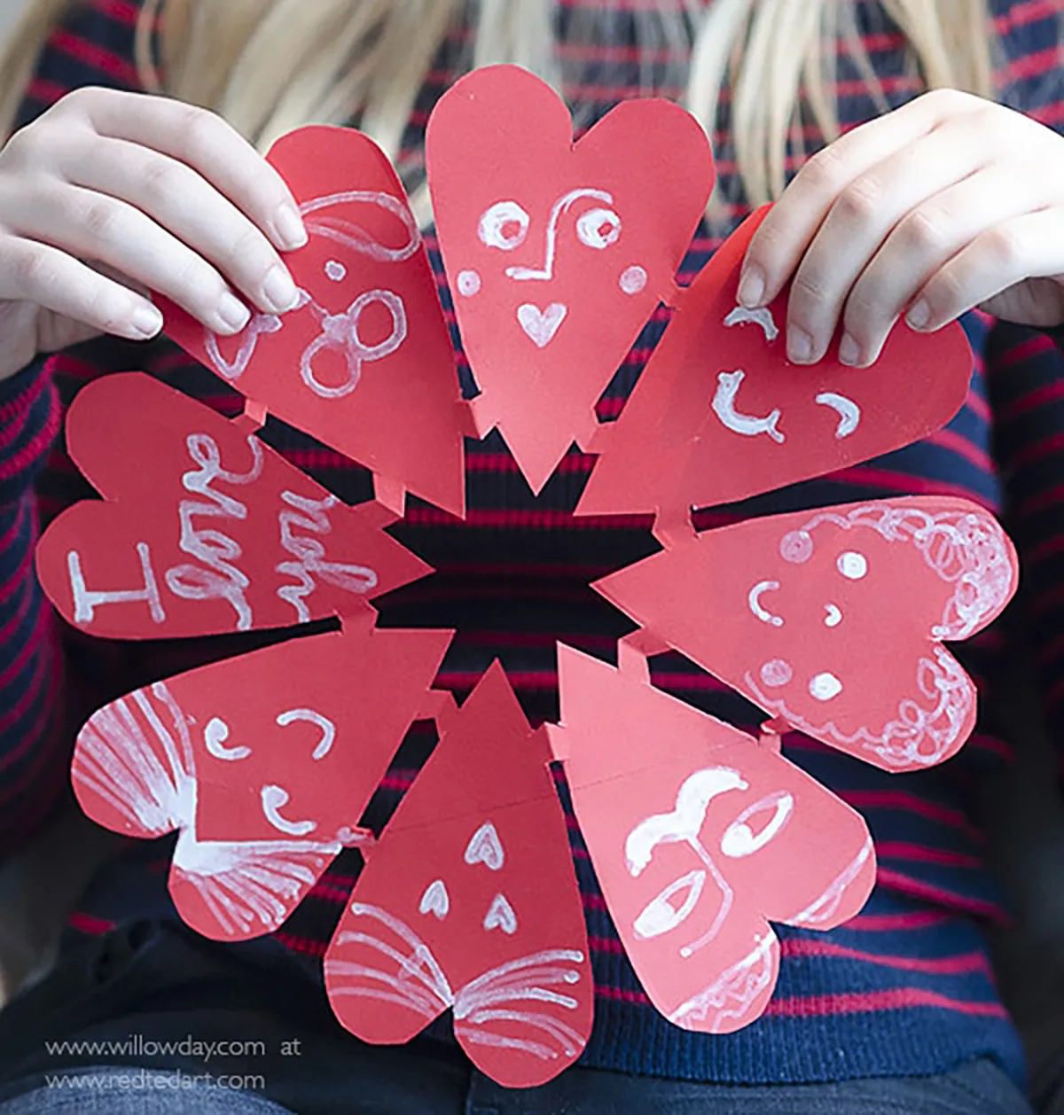 Valentines-Paper-Heart-Snowflake