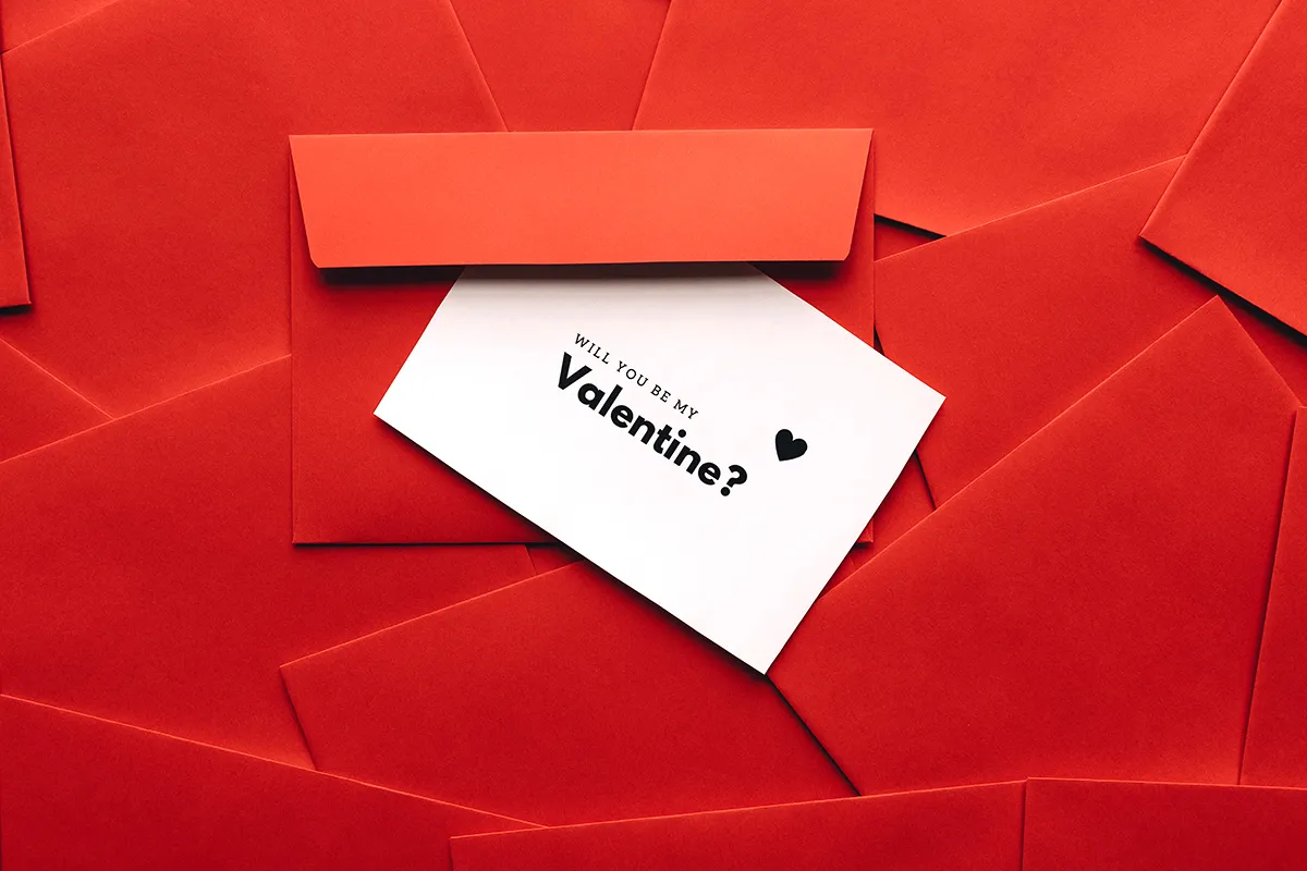 Valentine's card message