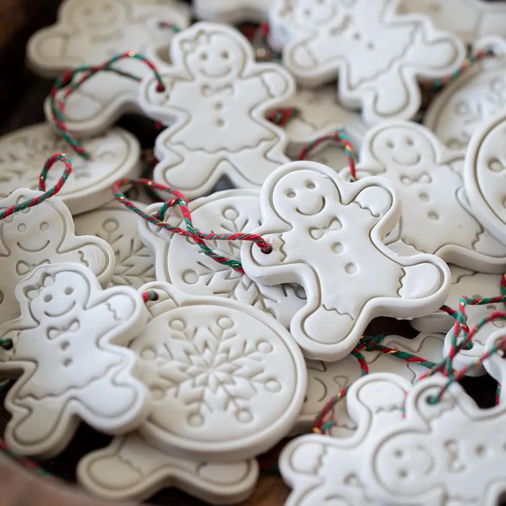 Clay Christmas ornaments