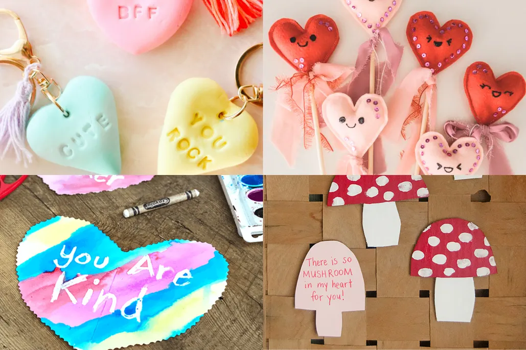 21 heart-warming Valentine's crafts for kids - Gathered