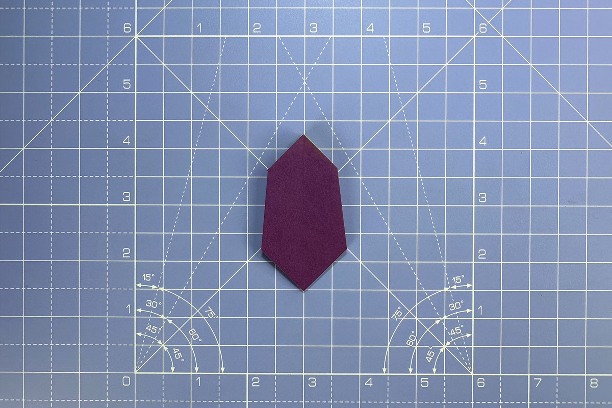 How to make an origami tulip, step 8b
