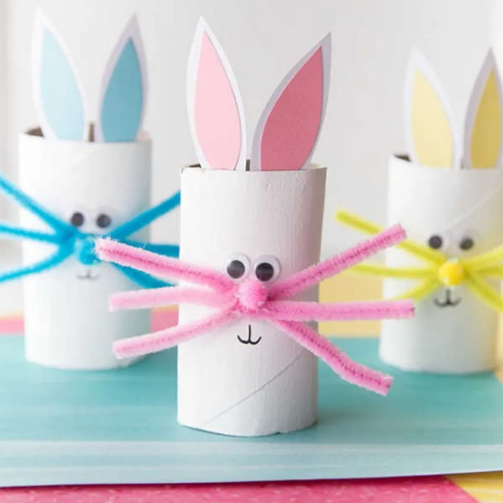 How-to-make-toilet-roll-easter-bunnies
